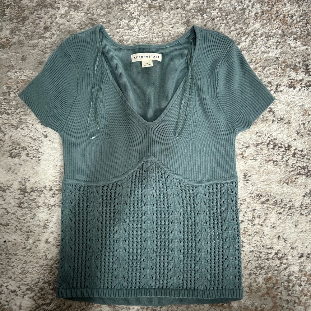 Aeropostale Teal Top